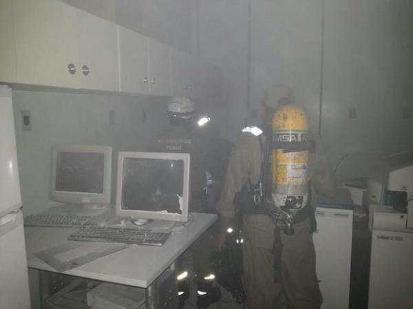 Princípio de incêndio no Hospital Universitário assusta funcionários