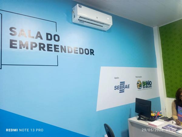 Sala do Empreendedor em Bar&atilde;o de Graja&uacute;(Imagem:FlorianoNews)