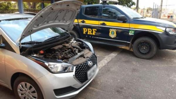 PRF recupera veículo na BR 316 poucos dias após ter sido roubado