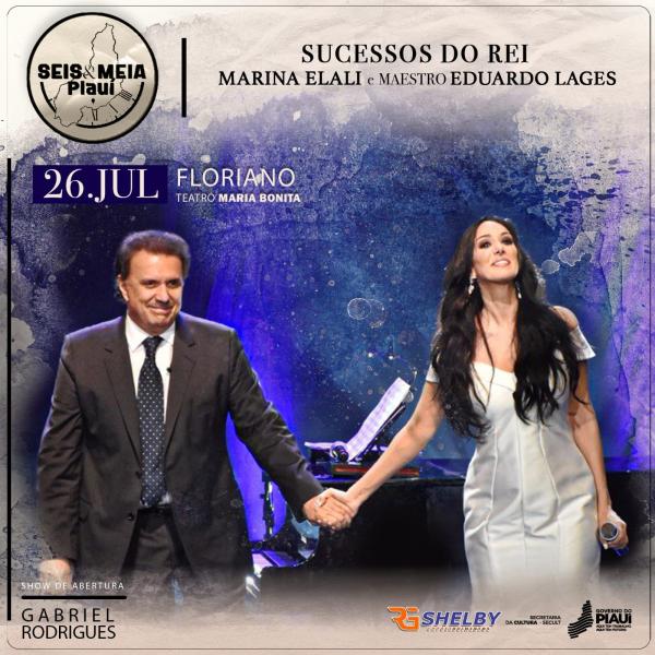 Marina Elali e Maestro Eduardo Lages apresentar&atilde;o o emocionante show 