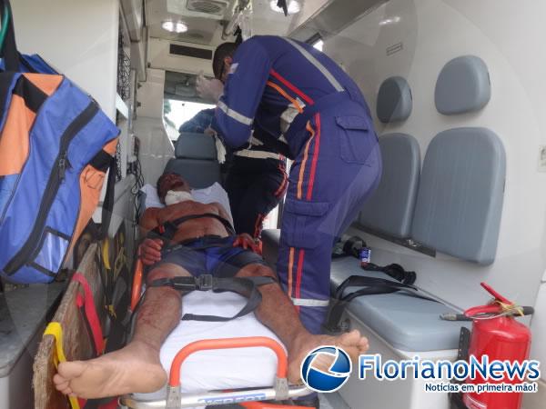 Inconformado com separa&ccedil;&atilde;o, homem tentou suic&iacute;dio em Floriano.(Imagem:FlorianoNews)