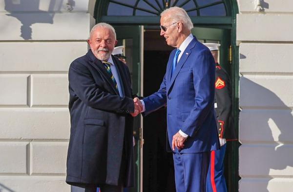 Washington (USA), 10.02.2023 - Presidente da Rep&uacute;blica, Luiz In&aacute;cio Lula da Silva, durante Reuni&atilde;o com o Presidente dos Estados Unidos da Am&eacute;rica, Joe Biden.(Imagem:Ricardo Stuckert/PR)
