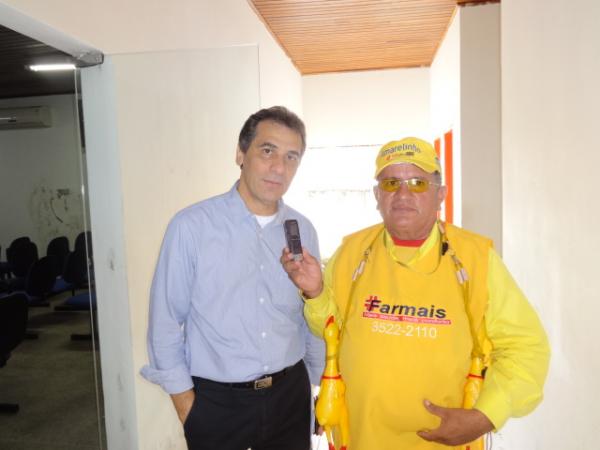 Prefeito Gilberto J&uacute;nior(Imagem:FlorianoNews)