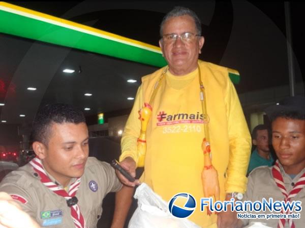 Maur&iacute;cio Torres, l&iacute;der do 22&ordm; Grupo de Escoteiros Sebasti&atilde;o Martins.(Imagem:FlorianoNews)