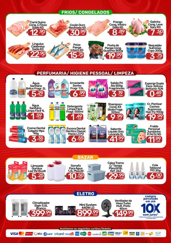 Show de Ofertas do S&atilde;o Jorge Super (Imagem:Divulga&ccedil;&atilde;o)