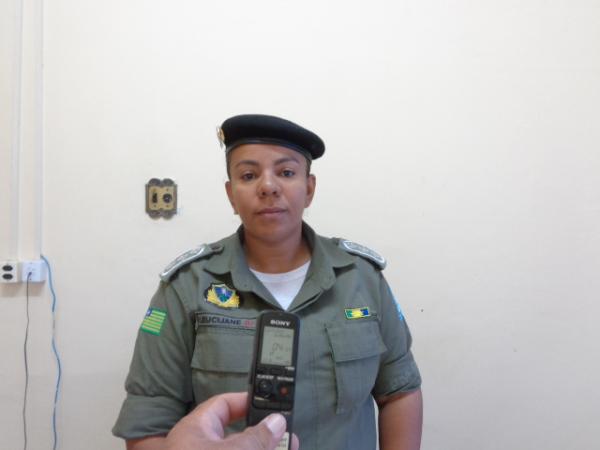 Capit&atilde; Leucijane Barbosa(Imagem:FlorianoNews)