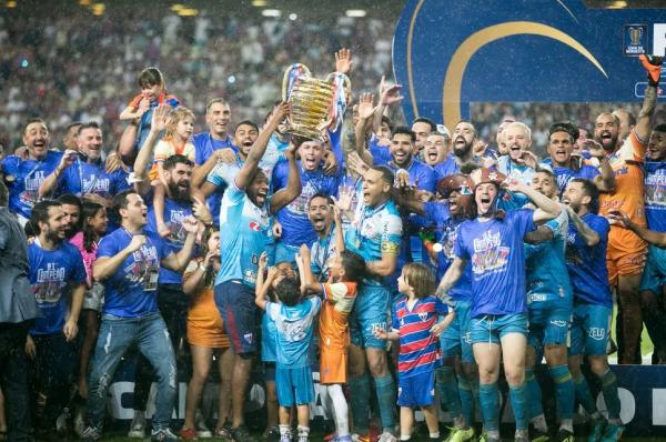  Fortaleza &eacute; o atual campe&atilde;o da Copa do Nordeste.(Imagem:Kid Jr. / SVM )