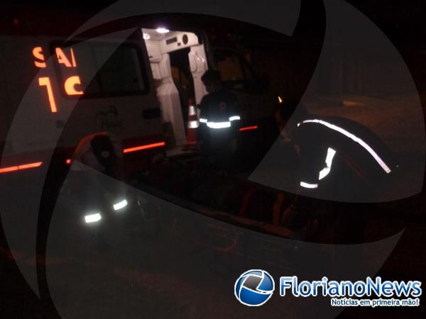 Após roubar moto em Barão de Grajaú, ladrão sofre acidente em Floriano.(Imagem:FlorianoNews)