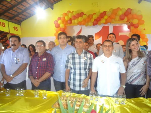 Conven&ccedil;&atilde;o homologa candidatura de Fleury Ribeiro e C&eacute;sar Jr em Bar&atilde;o de Graja&uacute;.(Imagem:FlorianoNews)