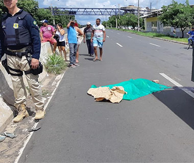 Pedestre morre atropelado ao atravessar BR-316 em Teresina
