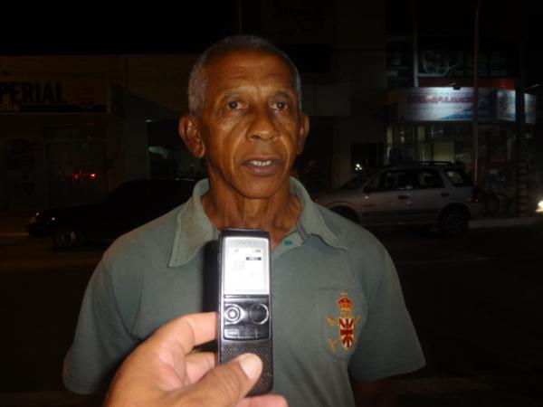 Luiz Gonzaga, Presidente do Sindicato dos Urbanit&aacute;rios em Floriano.(Imagem:FlorianoNews)