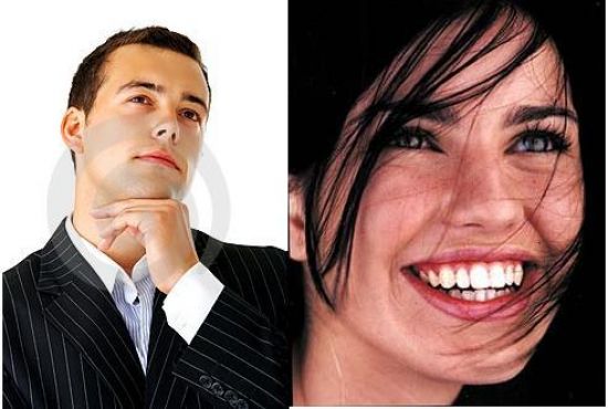 Mulheres sorridentes e homens sérios são mais sexy, diz estudo