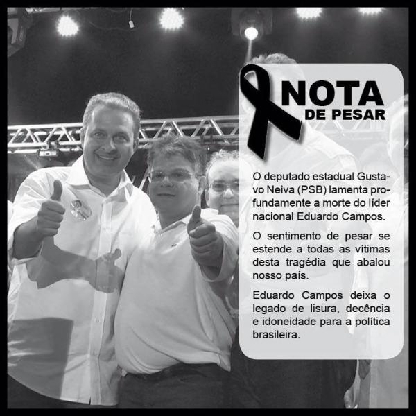 Eduardo Campos e Gustavo Neiva(Imagem:Assessoria de Comunica&ccedil;&atilde;o)