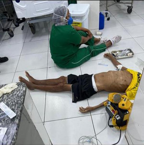 MP instaura procedimento para apurar morte de idoso no chão de uma UPA em Teresina