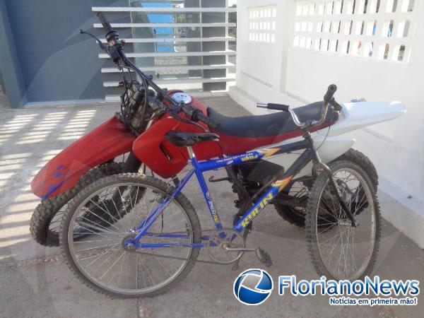 Polícia Militar recolhe moto descaracterizada e dá início a trabalhos no trânsito com a SUTRAN
