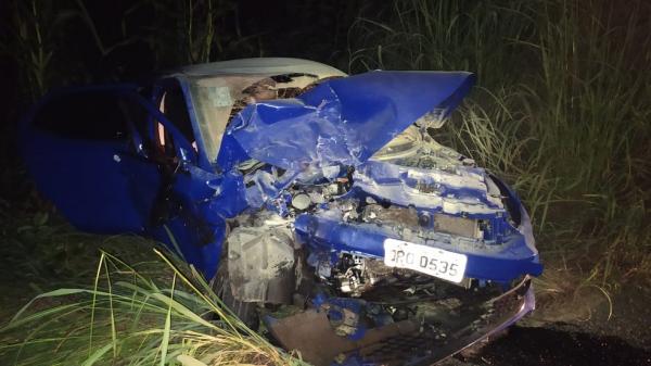 Homem morre e duas pessoas ficam em estado grave ap&oacute;s colis&atilde;o entre dois carros na BR-316(Imagem:Reprodu&ccedil;&atilde;o)