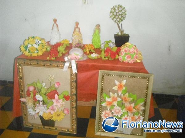Espa&ccedil;o Christino Castro ofece curso de flores e artesanato em Floriano.(Imagem:FlorianoNews)