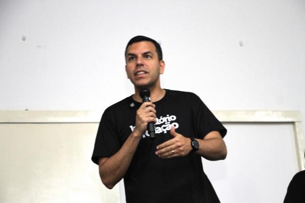 Rodrigo Torres, secret&aacute;rio de Estado da Educa&ccedil;&atilde;o.(Imagem: Jo&atilde;o Pio)