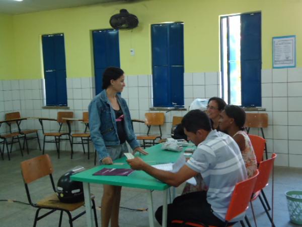 Manhã de votação tranquila em Floriano e Barão de Grajaú
