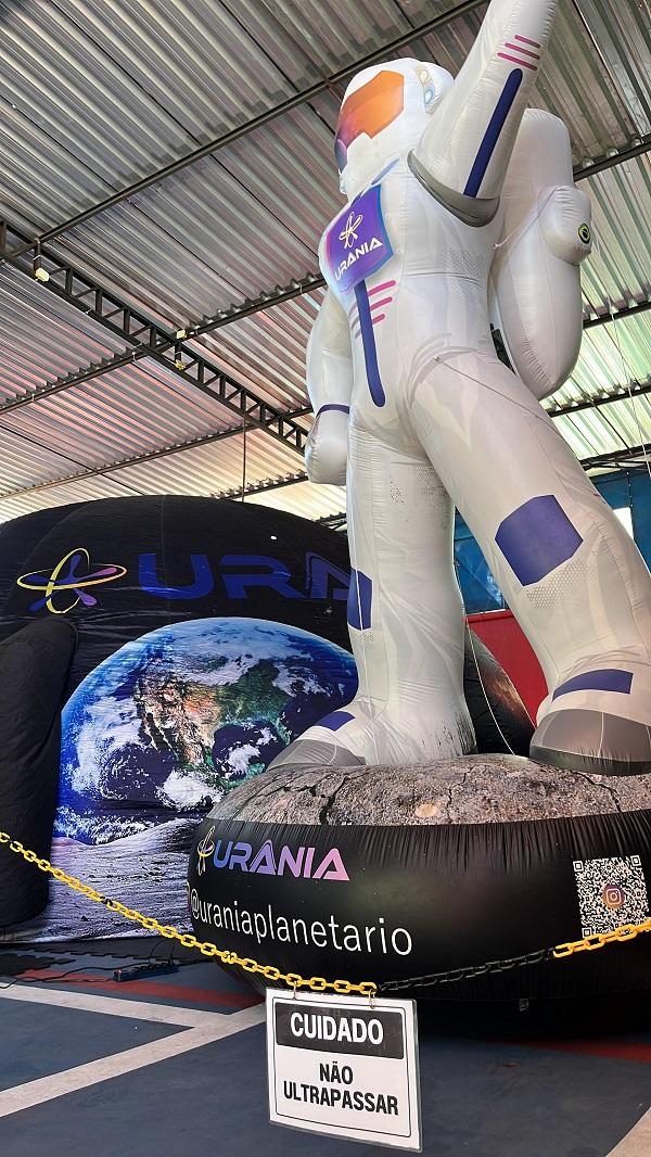  Planet&aacute;rio M&oacute;vel encanta alunos da Escola Pequeno Pr&iacute;ncipe em Floriano(Imagem:Divulga&ccedil;&atilde;o/E)