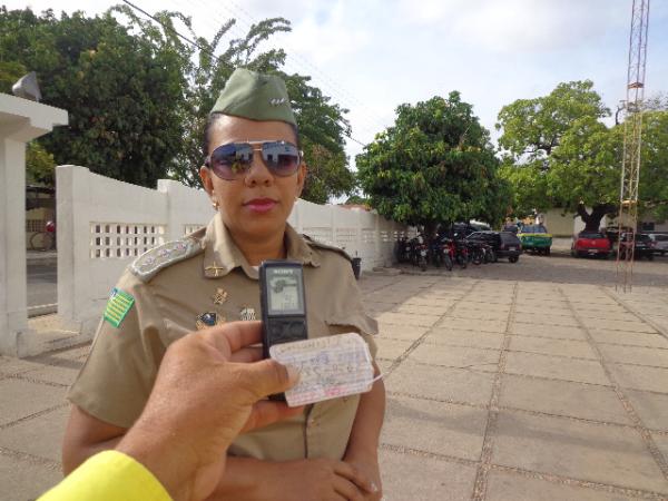 Capit&atilde; Leucijane Barbosa(Imagem:FlorianoNews)