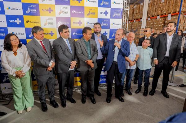 Governo do Piau&iacute; faz parceria com os Correios para distribui&ccedil;&atilde;o de insumos para a Sa&uacute;de e Educa&ccedil;&atilde;o.(Imagem:Divulga&ccedil;&atilde;o)