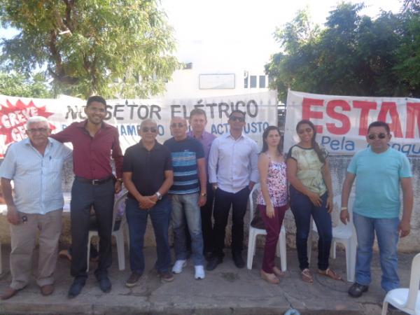 Servidores da Eletrobrás de Floriano aderem a paralisação nacional