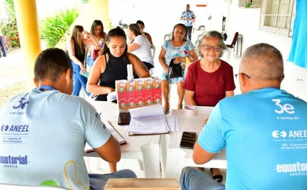 Quase 200 famílias são beneficiadas em ação da Equatorial Floriano em parceria com a SEMDAS