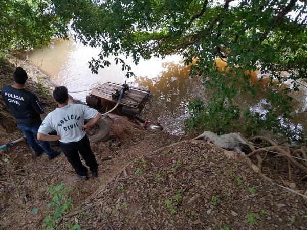 Corpo encontrado às margens do Rio Parnaíba em Barão de Grajaú foi encaminhado para o IML