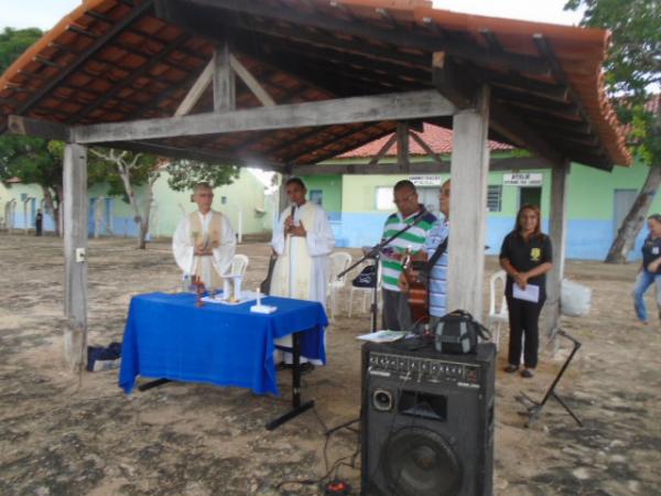 Pastoral Carcer&aacute;ria promove Missa de P&aacute;scoa na penitenci&aacute;ria de Floriano.(Imagem:FlorianoNews)