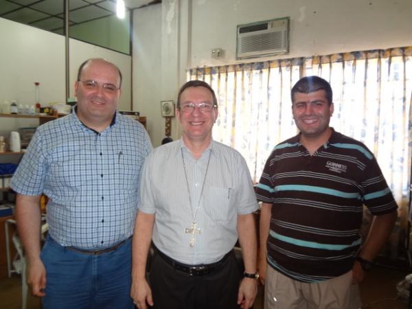 Ministro Provincial fez visita can&ocirc;nica em Floriano.(Imagem:FlorianoNews)