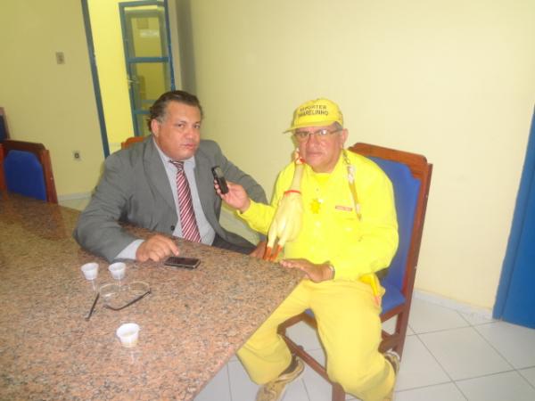 vereador Carlos Ant&ocirc;nio (PRTB).(Imagem:FlorianoNews)