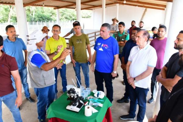 Rural: Prefeitura de Floriano participa de capacitação em caprinocultura do SEBRAE.(Imagem:Secom)