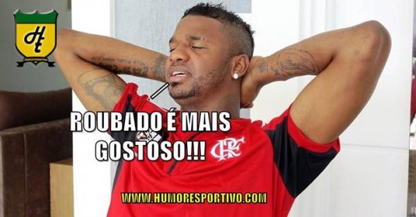 Flamengo vira deboche(Imagem:GloboEsporte.com)