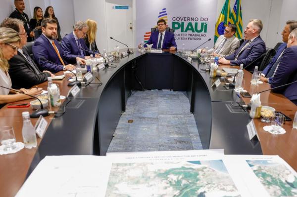 Governador discute projeto de hidrogênio verde com embaixadora da União Europeia no Brasil.(Imagem:Divulgação)