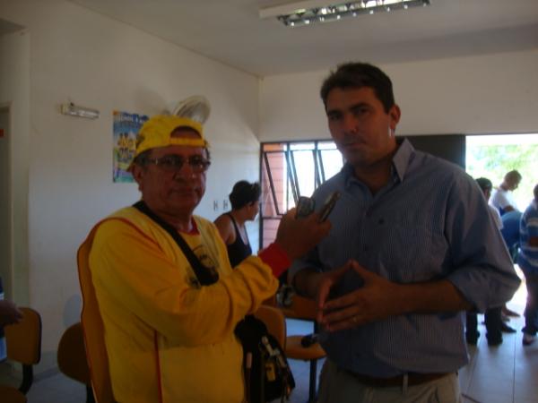 Entrevista com Secret&aacute;rio de Sa&uacute;de Mauricio Bezerra(Imagem:Amarelinho)