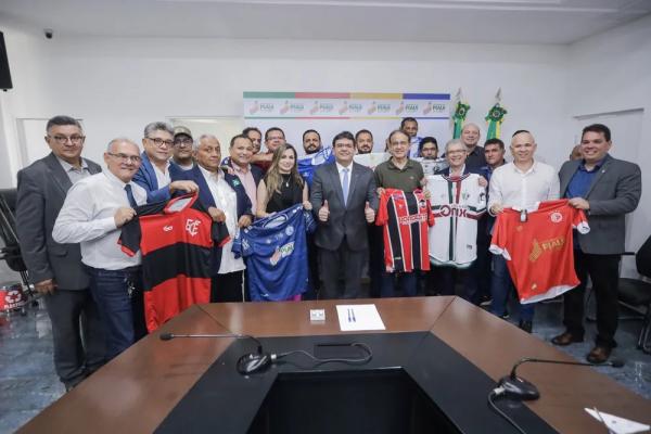 Governo do Piauí e FFP anunciam parceria por suporte financeiro aos clubes profissionais do estado