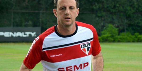 Rogério Ceni participa de parte do treino e está relacionado para clássico