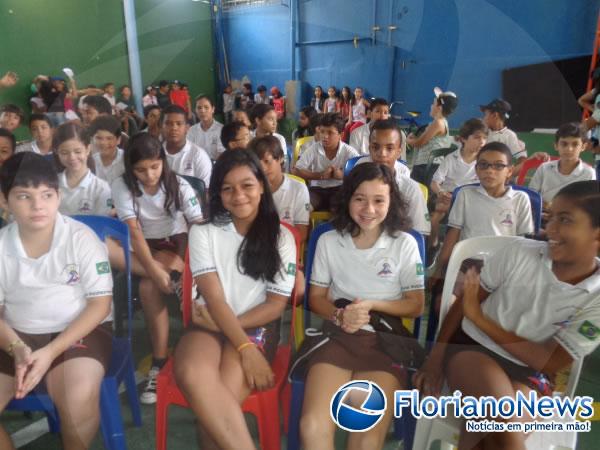 Escola Pequeno Pr&iacute;ncipe realiza Festival de Par&oacute;dias.(Imagem:FlorianoNews)