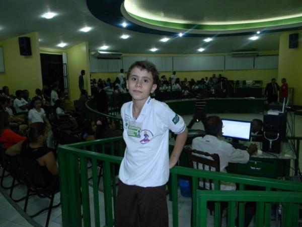 Pronunciamento da Escola Pequeno Pr&iacute;ncipe na C&acirc;mara Municipal na sess&atilde;o do dia 01 de mar&ccedil;o(Imagem:Escola Pequeno Pr&iacute;ncipe )