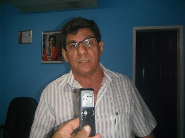 Ouv&iacute;dio Carvalho, Secret&aacute;rio de Governo de Bar&atilde;o de Graja&uacute;, (Imagem:FlorianoNews)