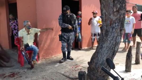 Policiais trocam tiros e um fica gravemente ferido após discussão em cemitério no Piauí