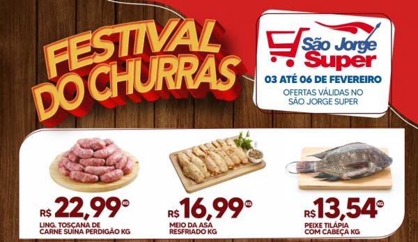 São Jorge Super promove Festival do Churrasco em Floriano
