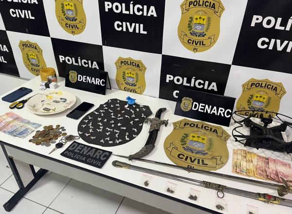 Denarc prende suspeitos de envolvimento com facção criminosa em Teresina