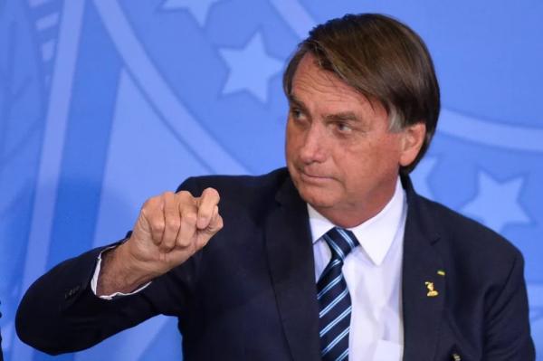 O presidente Jair Bolsonaro, em cerim&ocirc;nia no Pal&aacute;cio do Planalto.(Imagem:Ton Molina/Fotoarena/Estad&atilde;o Conte&uacute;do)