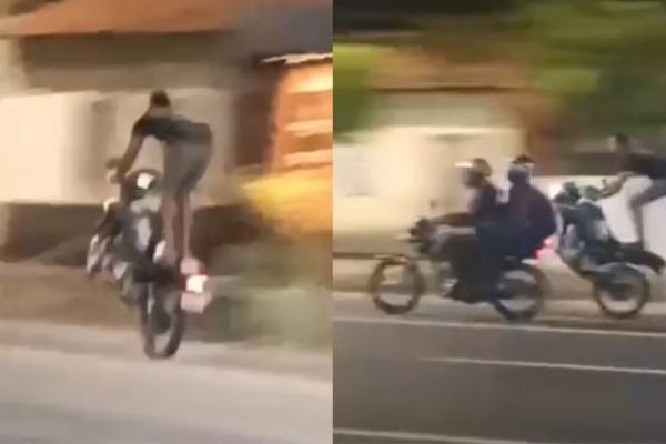 Jovens suspeitos de dar "grau" em rodovia têm motos apreendidas no Piauí