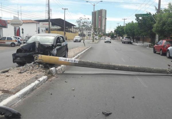 Piauí registrou 2.298 colisões em postes no ano de 2021, diz Equatorial
