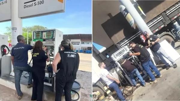 Postos do Sul do Piauí são interditados por entregar menos combustível do que mostrado na bomba