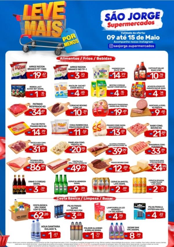 S&atilde;o Jorge Super apresenta as ofertas para esta semana, confira(Imagem:Divulga&ccedil;&atilde;o)