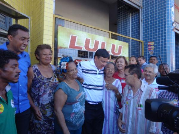 Wellington Dias realiza caminhada em Floriano.(Imagem:FlorianoNews)